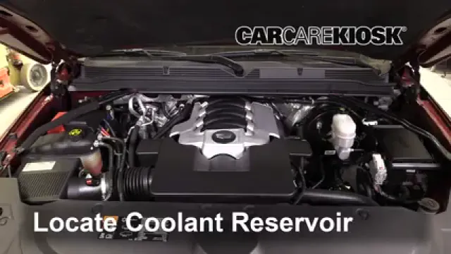 2016 Cadillac Escalade ESV Luxury 6.2L V8 FlexFuel Coolant (Antifreeze) Add Coolant